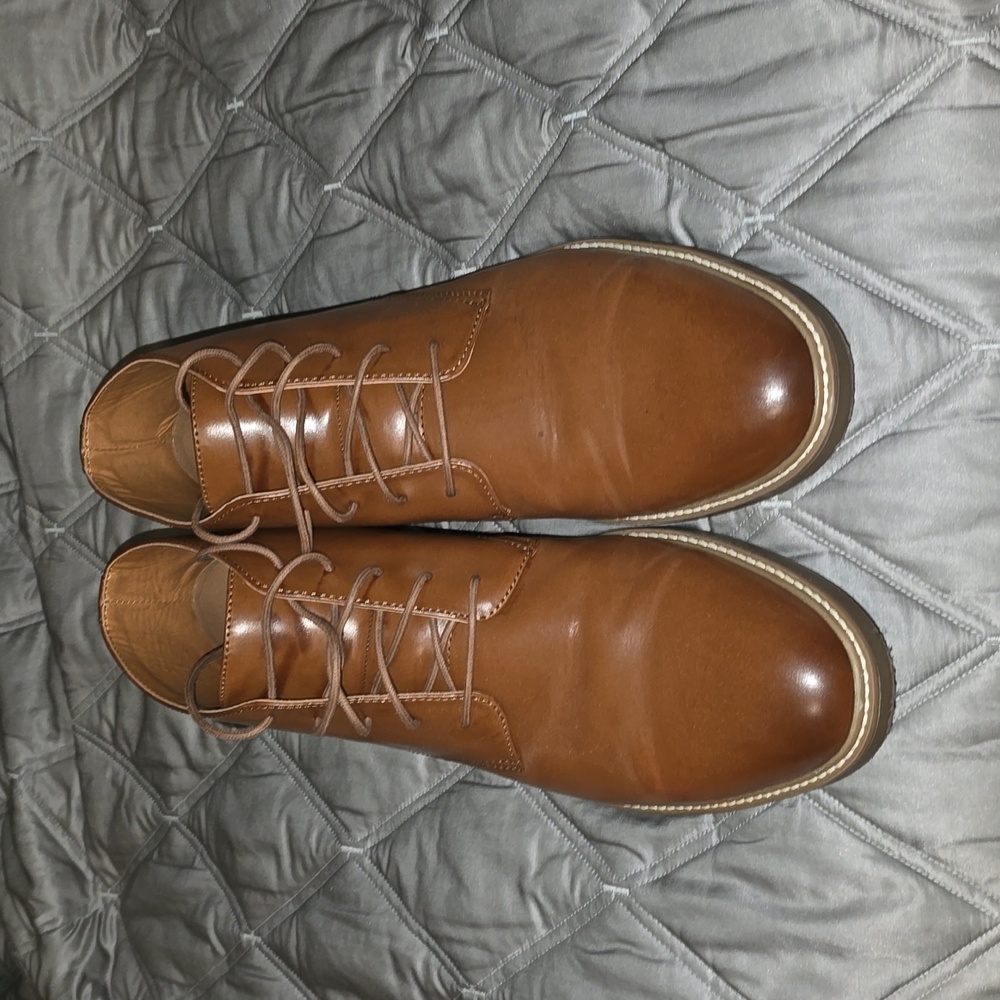 Kenneth Cole Reaction Brown Boots 13M